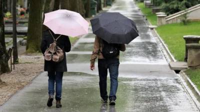 В субботу в Петербурге пройдут кратковременные дожди