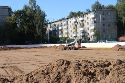 В середине октября у псковского лицея «Развитие» появится свой спорткомплекс