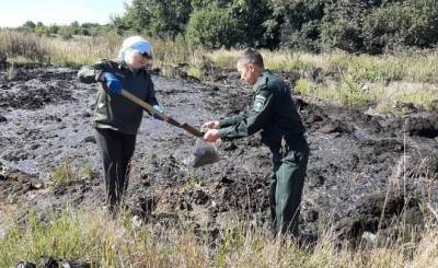 В Татарстане экологи выявили загрязнение почвы отходами нефтяного битума
