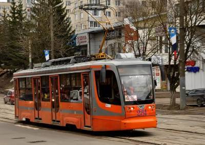 В Смоленске движение трамваев на улице Николаева возобновят через несколько недель