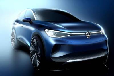 Volkswagen показал салон электрического кроссовера ID.4