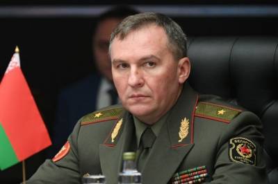 Министр обороны Белоруссии заявил о попытках незаконной смены власти