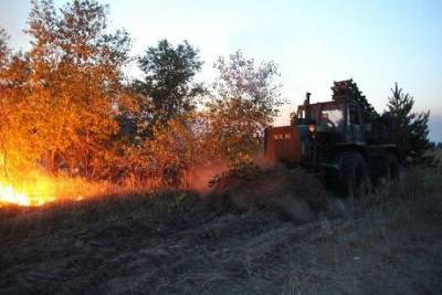 Пожары на Луганщине могут быть спровоцированы поджогом со стороны оккупантов, — штаб ООС