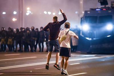 Украинские националисты оказались причастны к беспорядкам в Белоруссии
