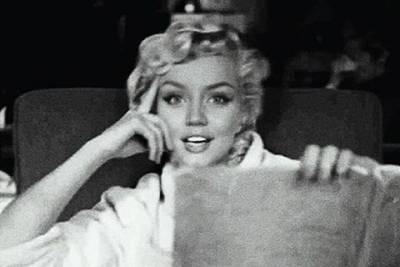 В сети обсуждают Ану де Армас в образе Мэрилин Монро на промокадрах фильма "Блондинка"