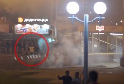 Опубликовано еще одно видео гибели протестующего в Минске. В него стреляли дважды