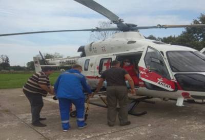 В Ленобласти вертолеты санавиации пять раз поднимались в воздух ради спасения жизней