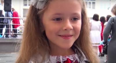 "И потом умрем": в сети стало вирусным видео на котором украинская первоклашка рассуждает о школе