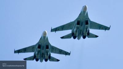 Российские военные самолеты перехватили бомбардировщики США