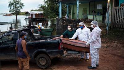 Жертвами коронавируса в Бразилии стали 125 тысяч человек