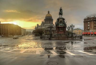 В Петербурге в субботу ожидается до +20 °С