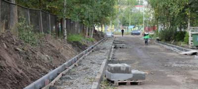 Подрядчик сорвал сроки ремонта улицы в Петрозаводске