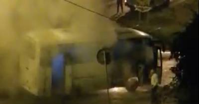 Очевидцы: в Калининграде загорелся пассажирский автобус (видео)