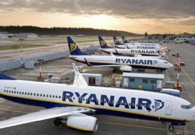 Ryanair отменила большинство рейсов в Украину с середины сентября