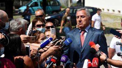 Правившая больше 30 лет партия президента Черногории признала свое поражение