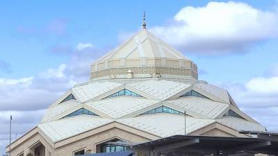В Казахстане работает уникальная эко-мечеть.