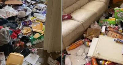 Арендаторы превратили квартиру в "царство мусора" и сбежали - ren.tv