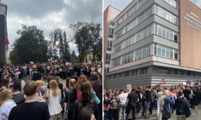 В Минске проходят задержания студентов
