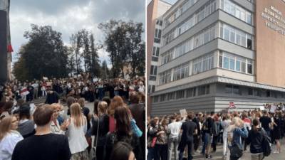 Студенческая акция в Минске началась с задержаний