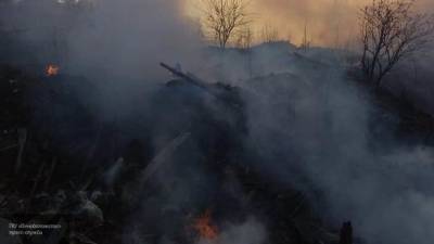 Пожарные локализовали возгорание на полигоне отходов в Норильске
