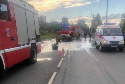 Страшная лобовая авария произошла в Петрозаводске