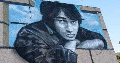 В России создано самое большое граффити памяти Виктора Цоя