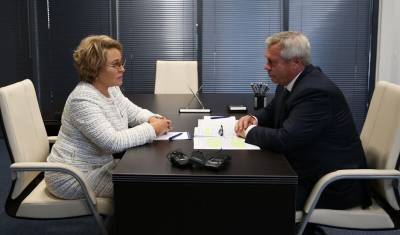 Матвиенко пообещала поддержать донской регион в решении острых проблем