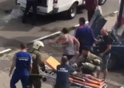 В Белгородской области погиб запертый в горящей машине мальчик