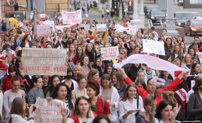 В Минске проходят массовые акции протеста и жёсткие задержания — фото, видео