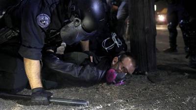 Полиция сообщила число задержанных в ходе протестов в Портленде