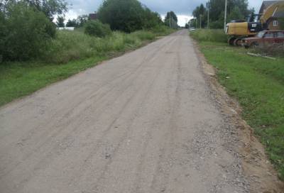 «Закон тысячи добрых дел» преобразил дороги в трех деревнях под Бокситогорском