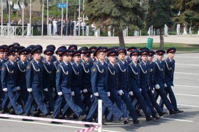 В КФУ выпустили первый набор военных курсантов
