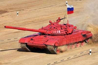 Россия победила в Танковом биатлоне, разогнав Т-72 до предела