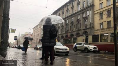 Воскресенье в Петербурге ожидается дождливым