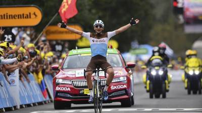 Tour de France: успех Нанса Петерса