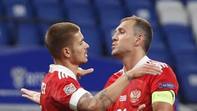 Матыцин считает результативность Дзюбы заслугой всей сборной России по футболу