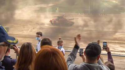 Российские танкисты – победители танкового биатлона