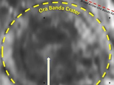 В Австралии ученые обнаружили кратер диаметром 5 километров и возрастом в 100 миллионов лет