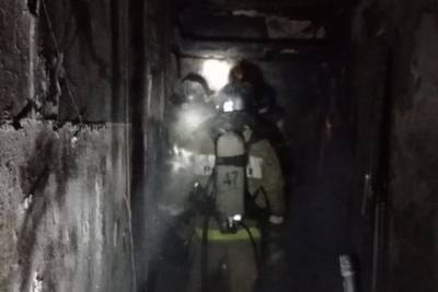 При пожаре в Миассе сотрудники МЧС спасли 15 взрослых и троих детей