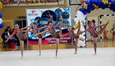 Сахалинские гимнастки соревновались в Корсакове