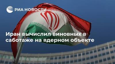 Бехруз Камальванди - Иран вычислил виновных в саботаже на ядерном объекте - ria.ru - Украина - Израиль - Иран - Тегеран
