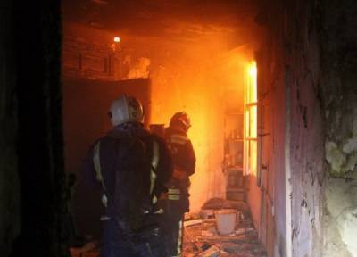 В Таганроге при пожаре в жилом доме погиб человек