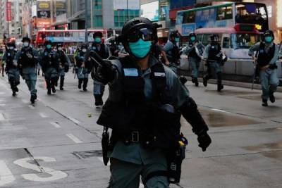 В Гонконге проходят задержания участников протестных акций