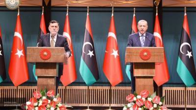 Эрдоган и Саррадж обсудят военное сотрудничество на встрече в Турции