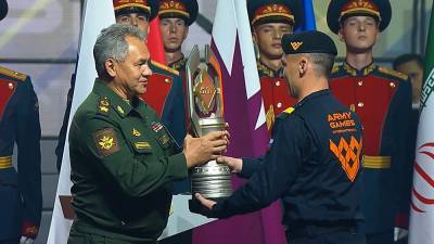 Российская команда одержала победу на международных армейских играх