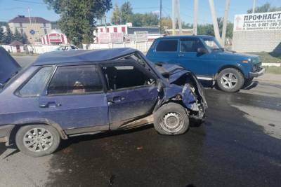 Двое пострадали в столкновении двух «Лад» в Лениногорске