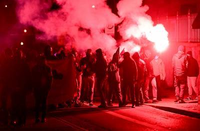 В Лейпциге произошли столкновения анархистов с полицией