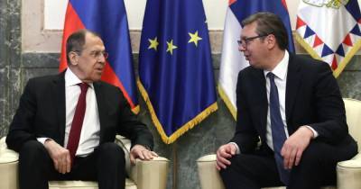 Лавров и Вучич выразили нацеленность на развитие политического диалога