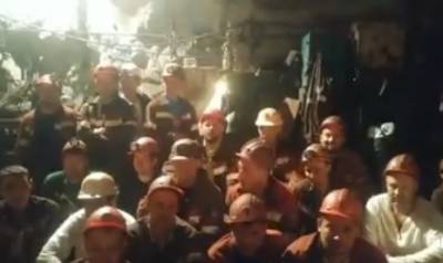 В Кривом Роге четвертые сутки продолжается подземная забастовка шахтеров