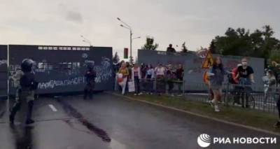 В Беларуси задержаны сотни участников акций протеста – видео